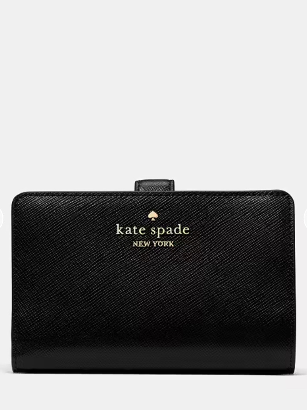 Kate Spade Medium Bifold Wallet Black